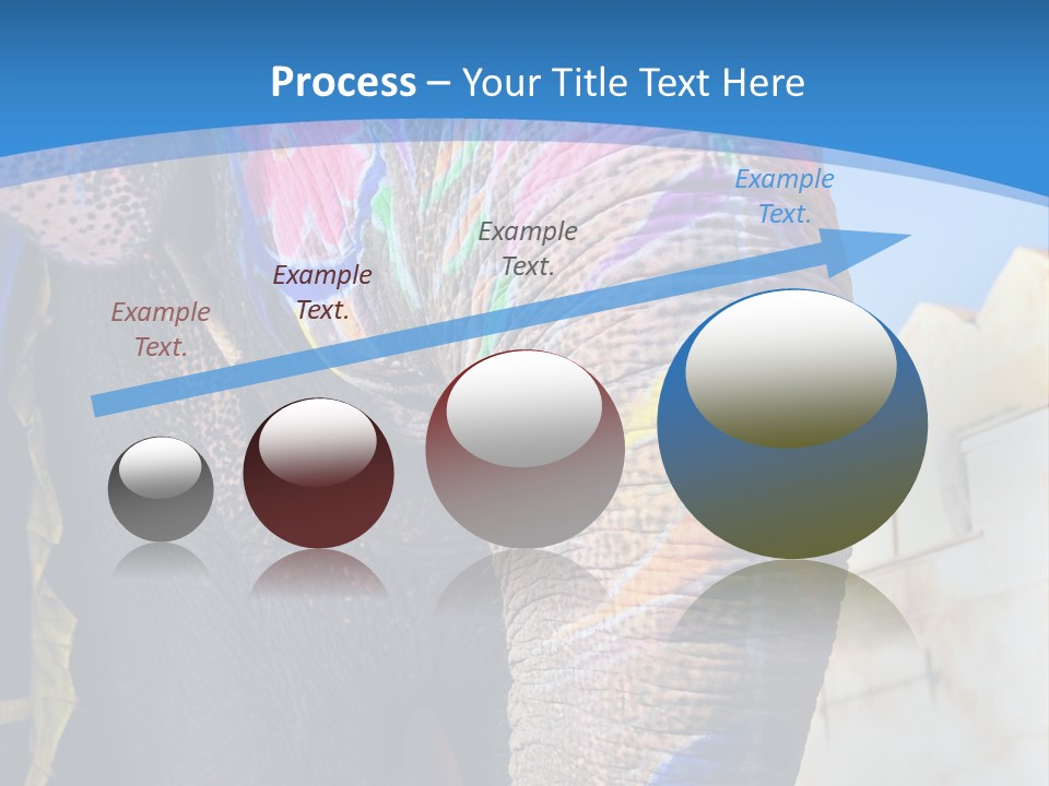 Painted Spots Jaipur PowerPoint Template