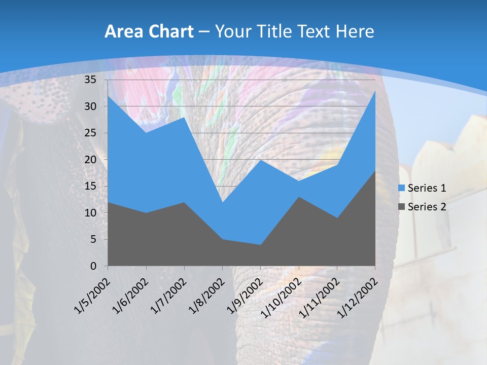 Painted Spots Jaipur PowerPoint Template