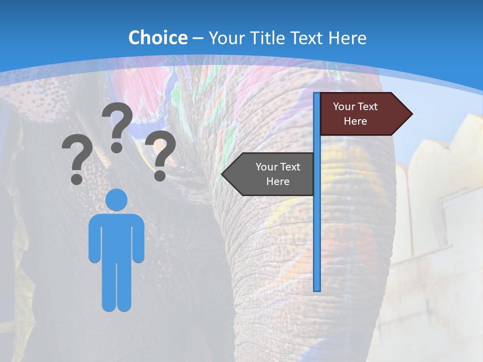 Painted Spots Jaipur PowerPoint Template