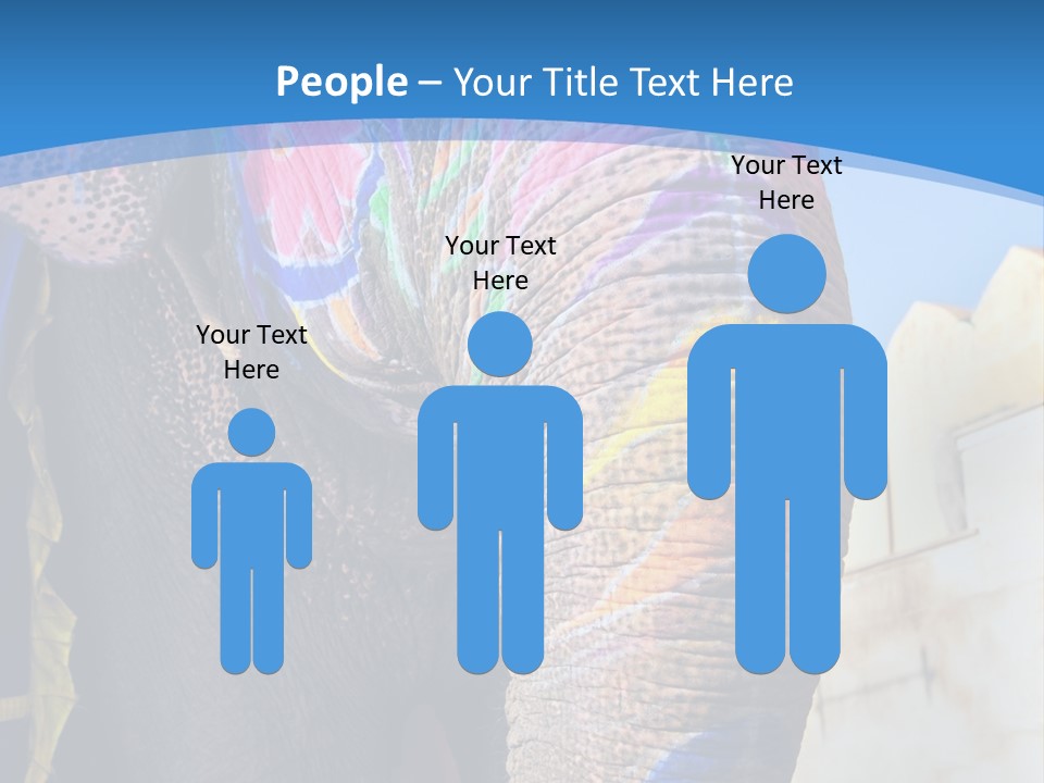 Painted Spots Jaipur PowerPoint Template