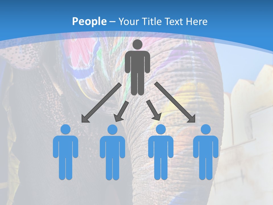 Painted Spots Jaipur PowerPoint Template