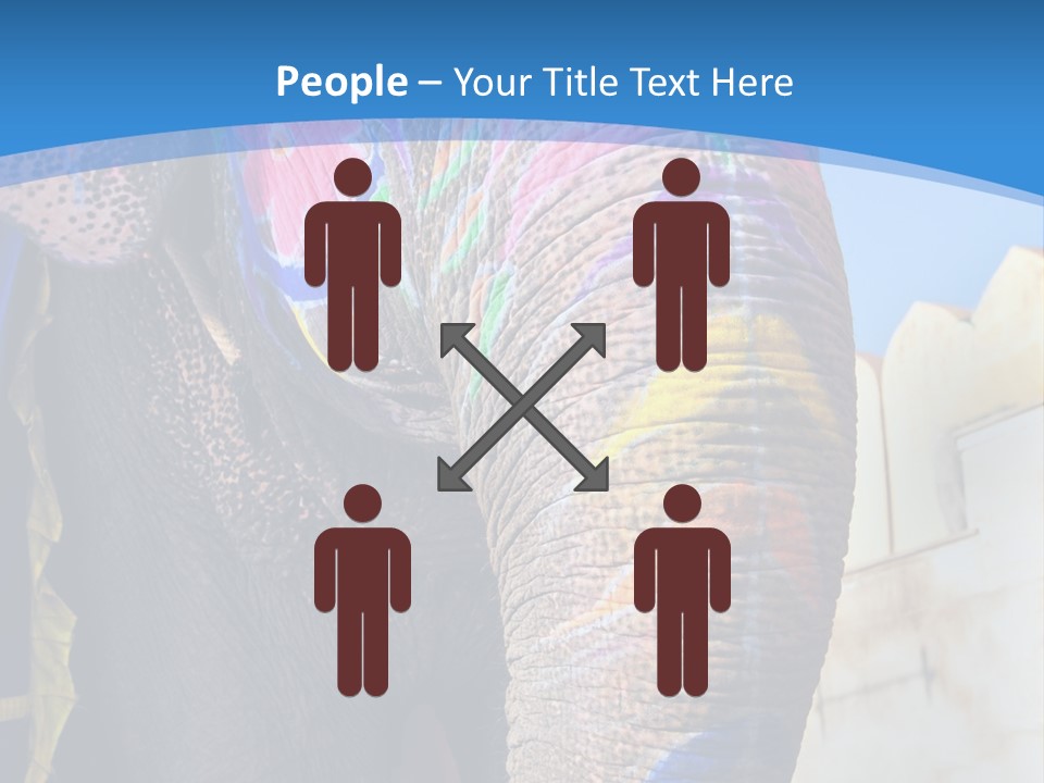 Painted Spots Jaipur PowerPoint Template