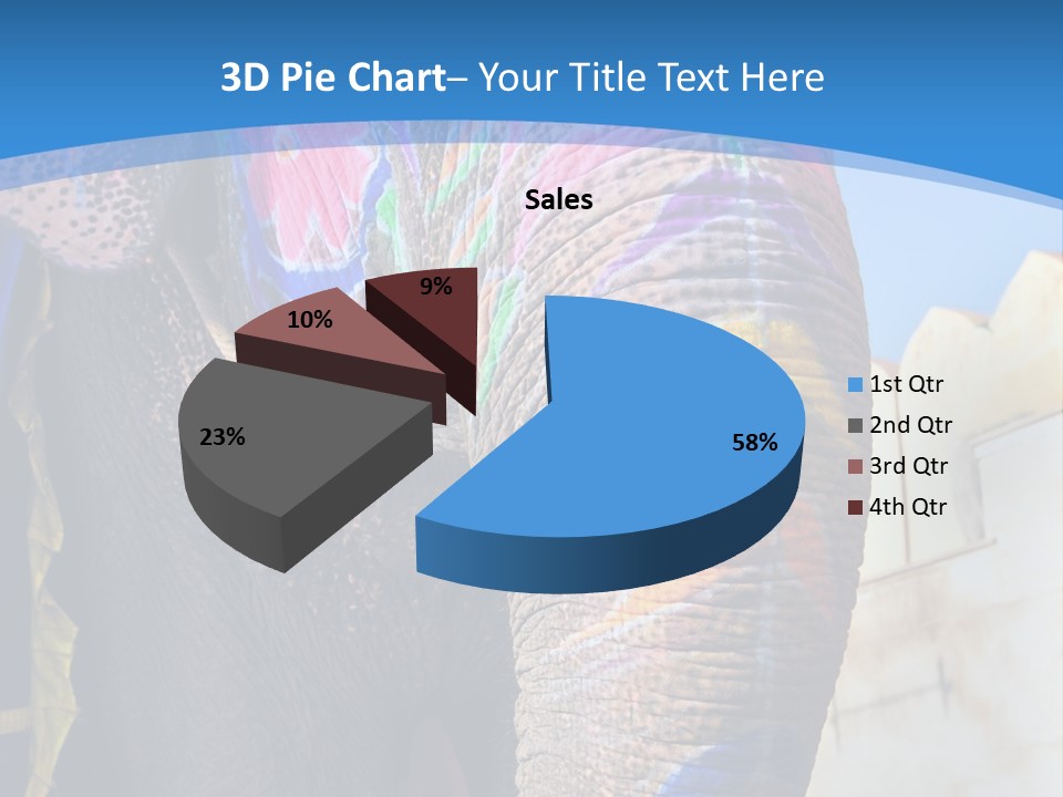 Painted Spots Jaipur PowerPoint Template
