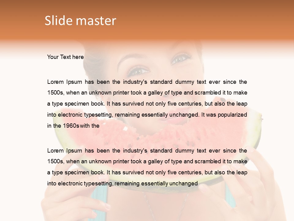 White Fresh Activity PowerPoint Template