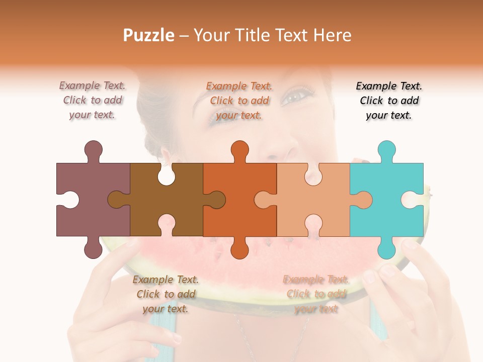 White Fresh Activity PowerPoint Template