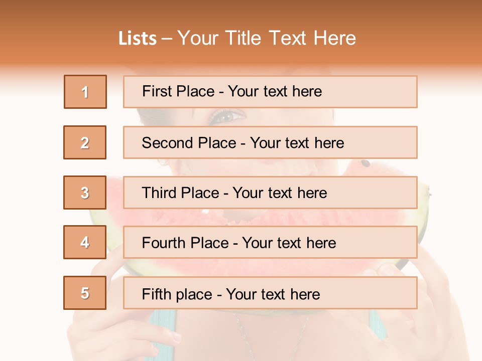 White Fresh Activity PowerPoint Template
