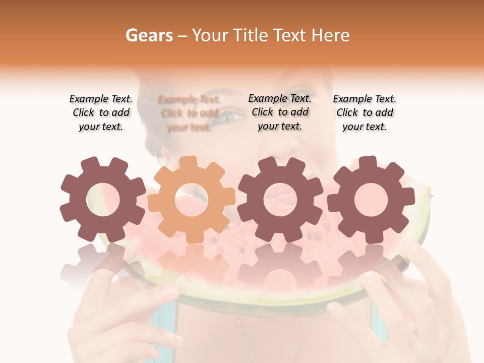 White Fresh Activity PowerPoint Template