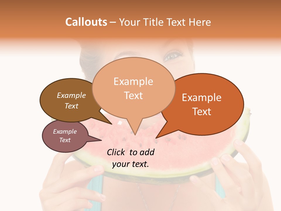 White Fresh Activity PowerPoint Template