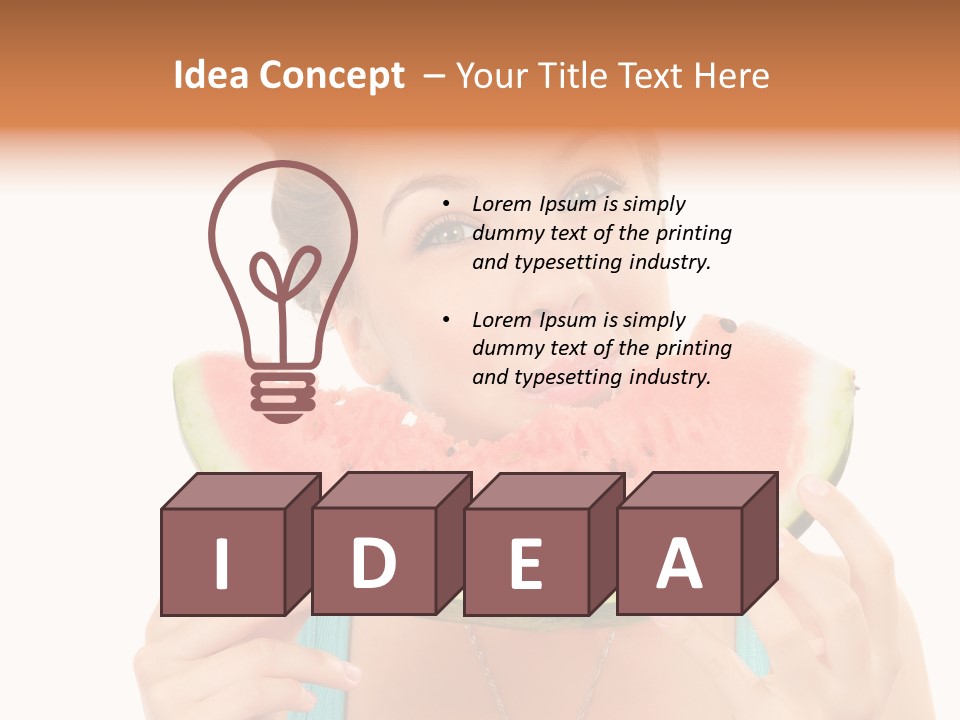 White Fresh Activity PowerPoint Template