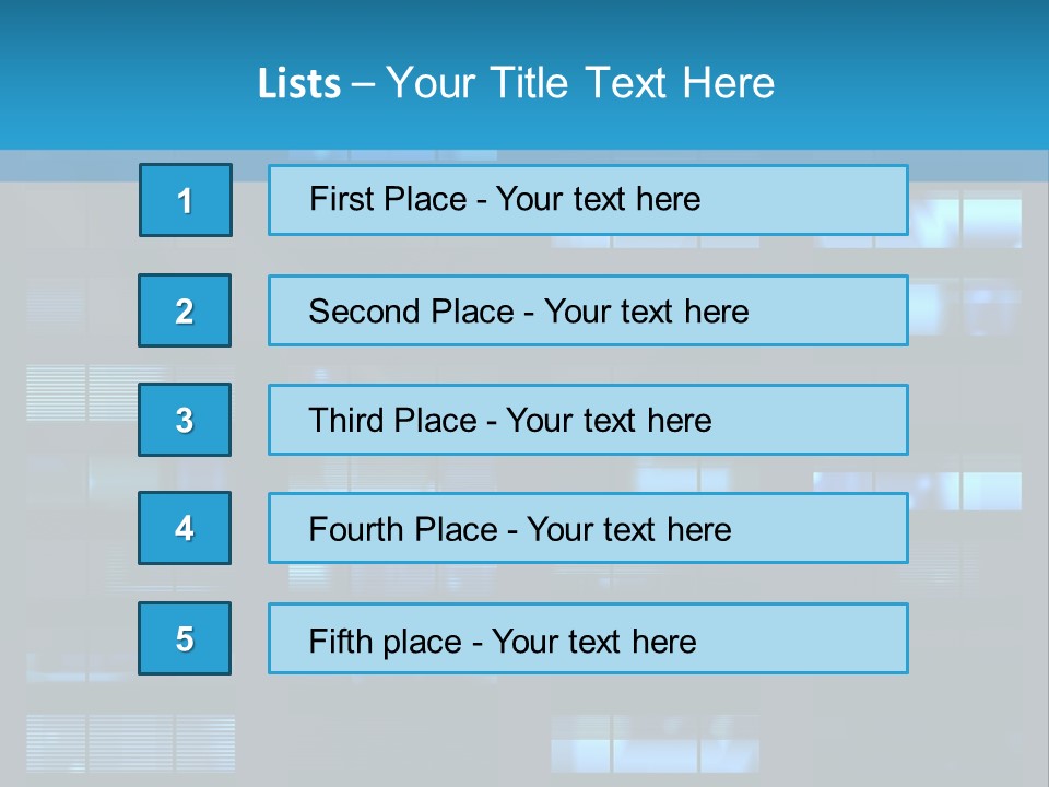 Design Structure Property PowerPoint Template