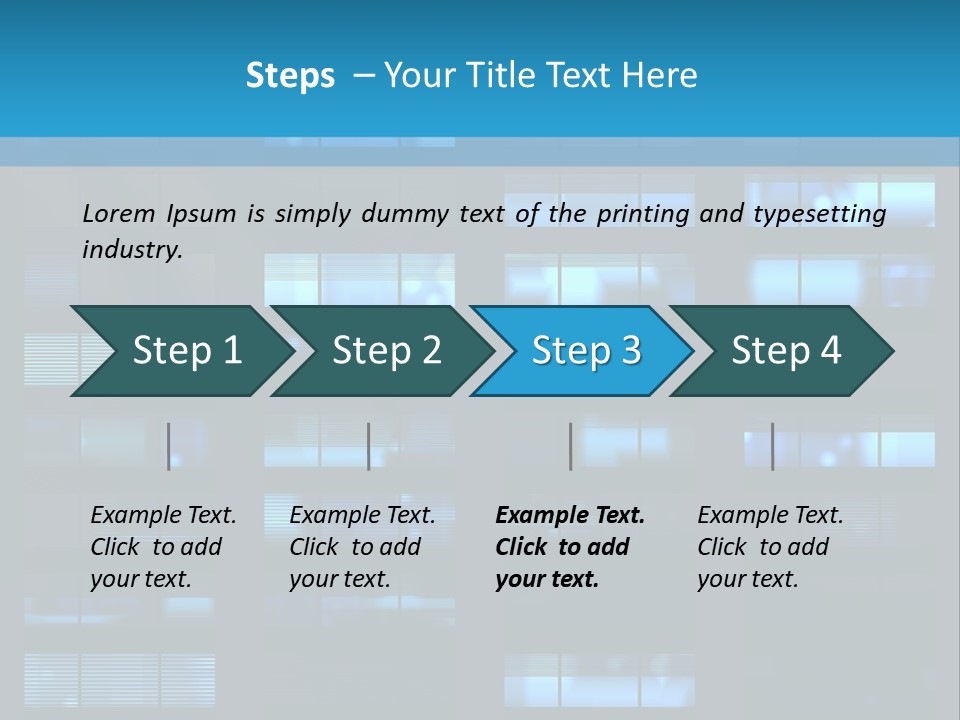 Design Structure Property PowerPoint Template