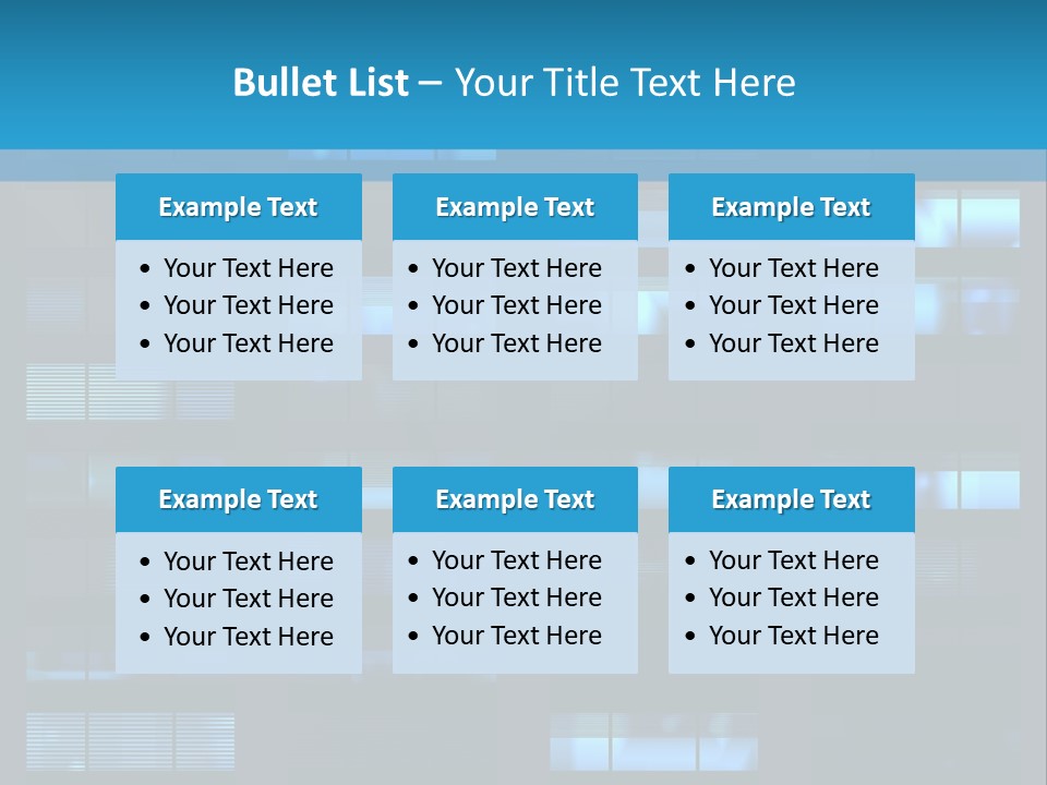 Design Structure Property PowerPoint Template