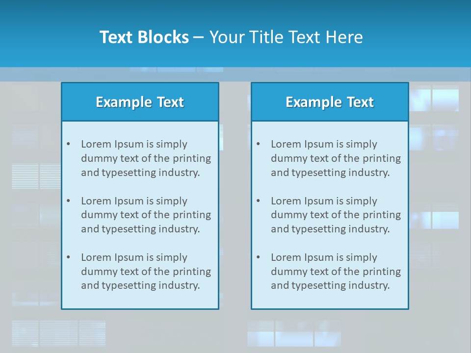 Design Structure Property PowerPoint Template