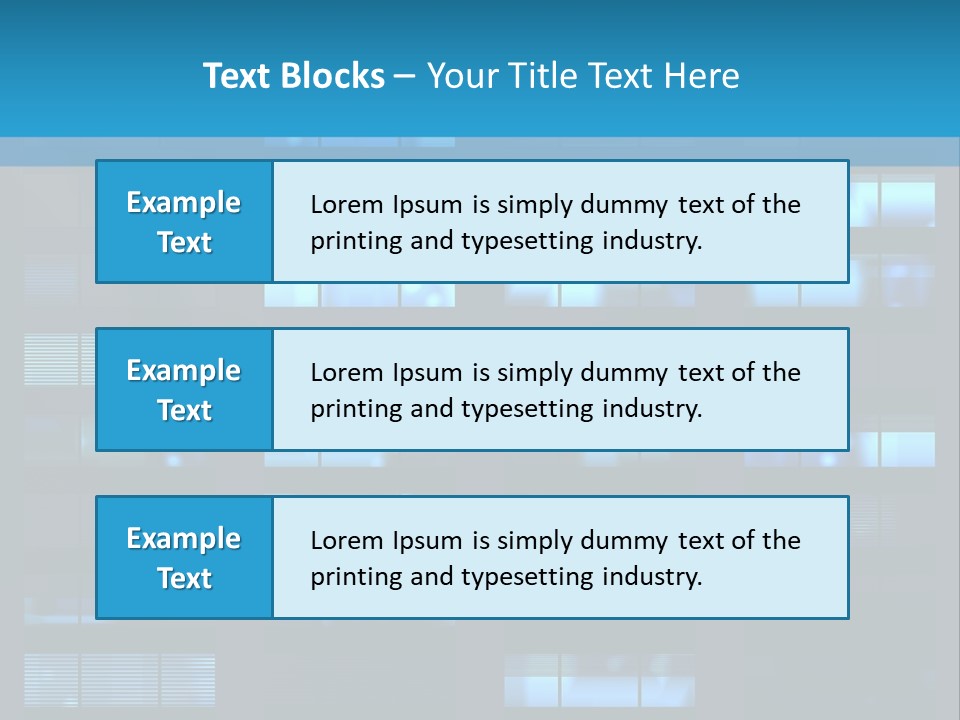 Design Structure Property PowerPoint Template