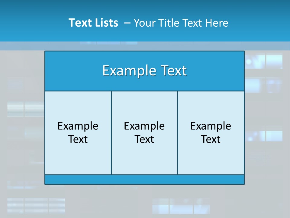Design Structure Property PowerPoint Template