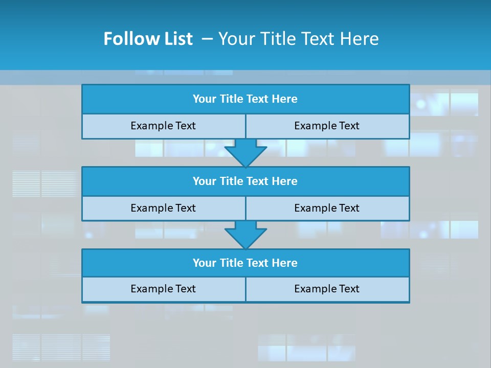 Design Structure Property PowerPoint Template