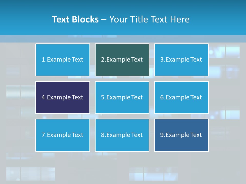 Design Structure Property PowerPoint Template