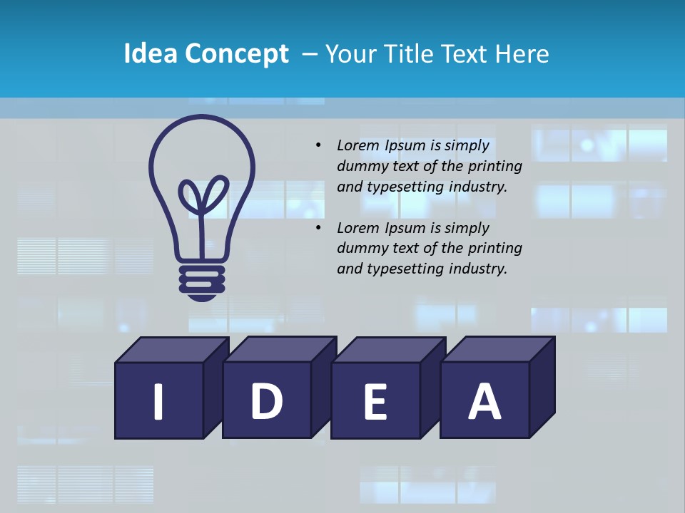 Design Structure Property PowerPoint Template