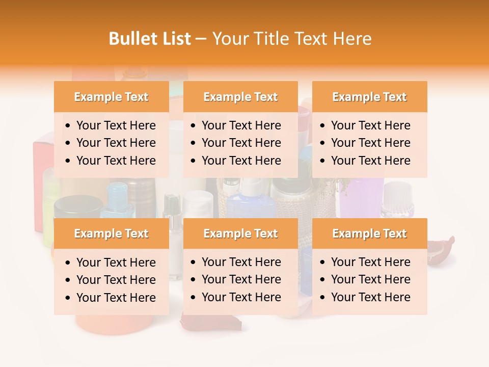 Nobody Accessory Horizontal PowerPoint Template