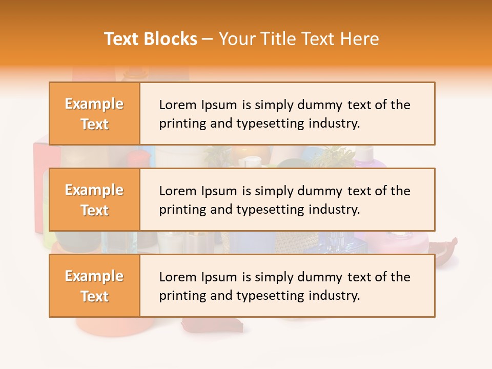 Nobody Accessory Horizontal PowerPoint Template