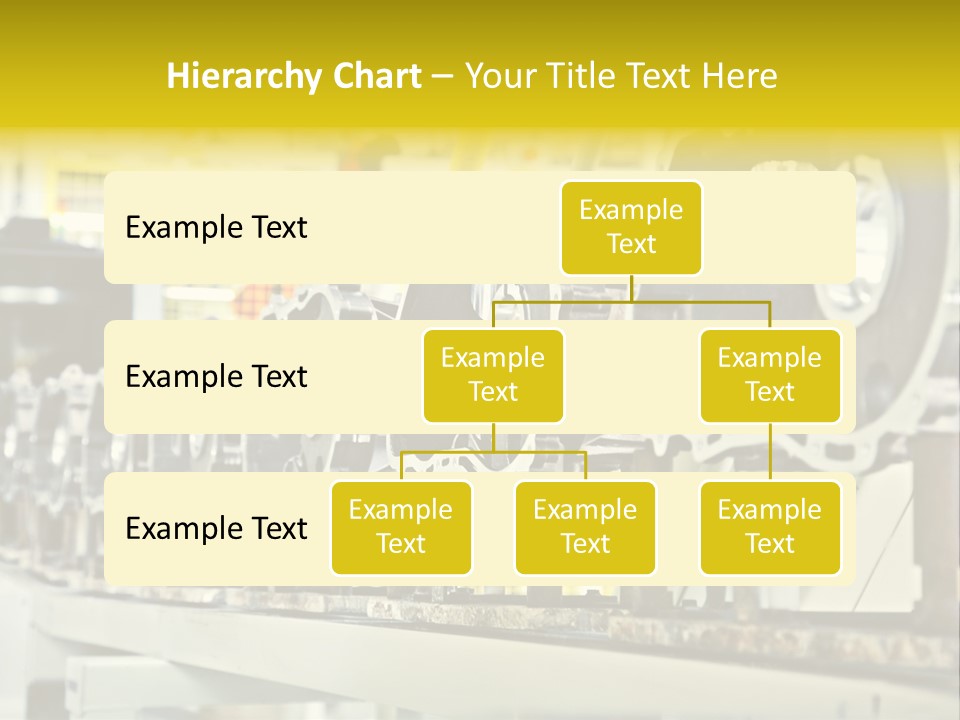 Production Conveyor Vehicle PowerPoint Template