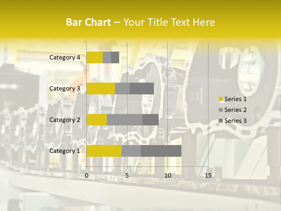 Production Conveyor Vehicle PowerPoint Template