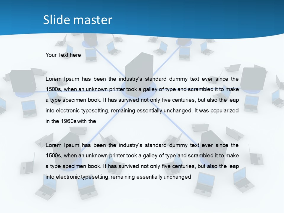 Global Communications Business It Support PowerPoint Template