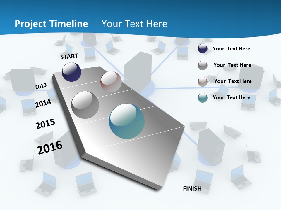 Global Communications Business It Support PowerPoint Template