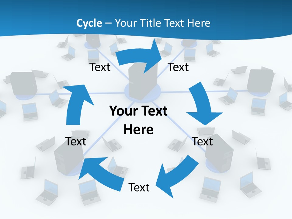 Global Communications Business It Support PowerPoint Template