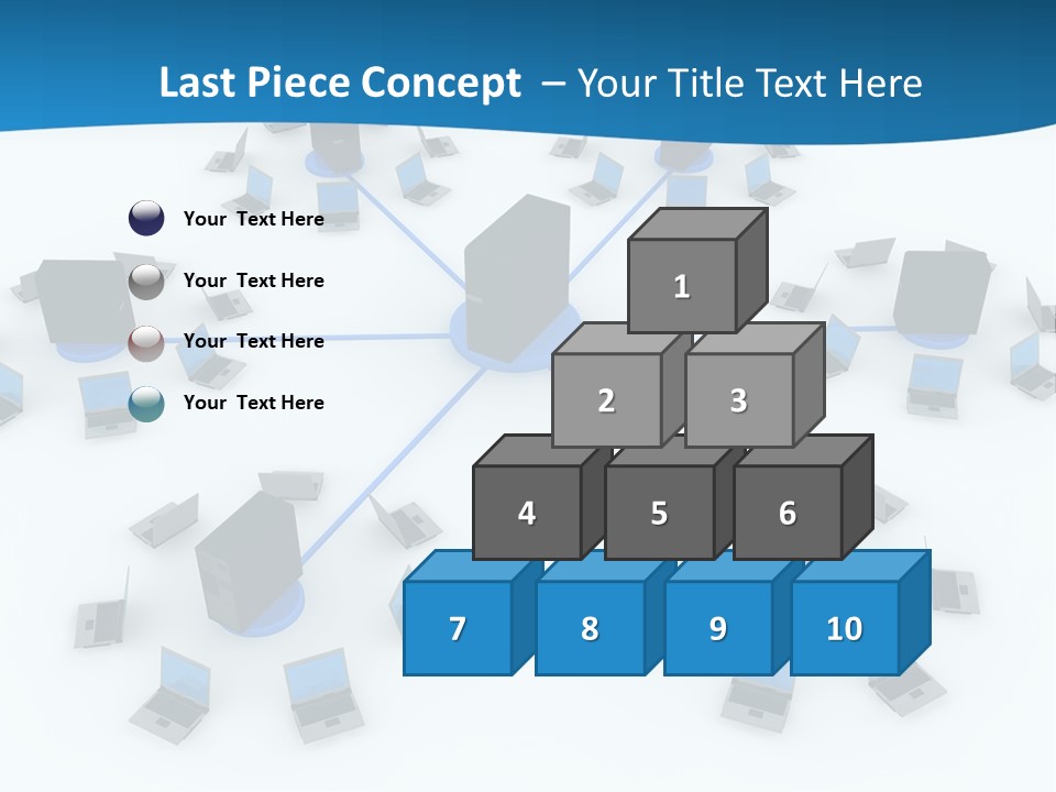 Global Communications Business It Support PowerPoint Template