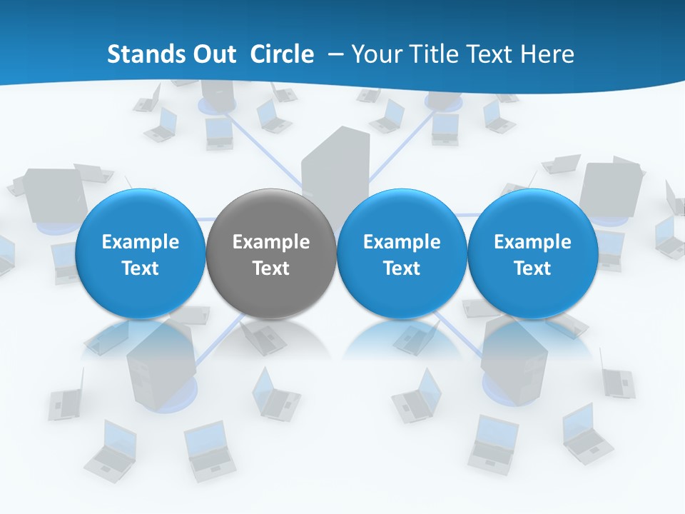 Global Communications Business It Support PowerPoint Template