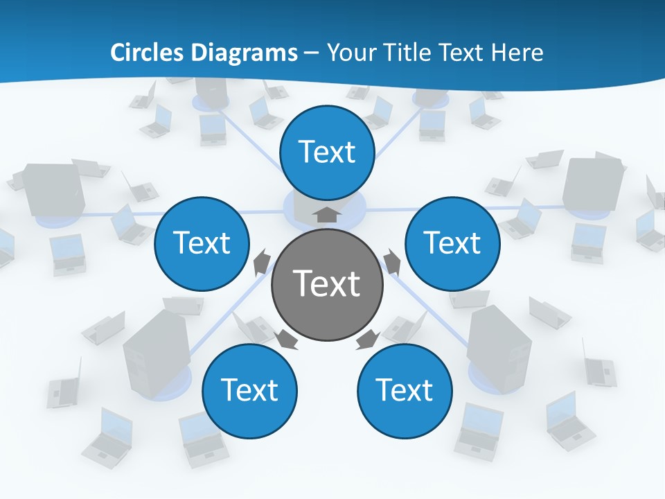 Global Communications Business It Support PowerPoint Template