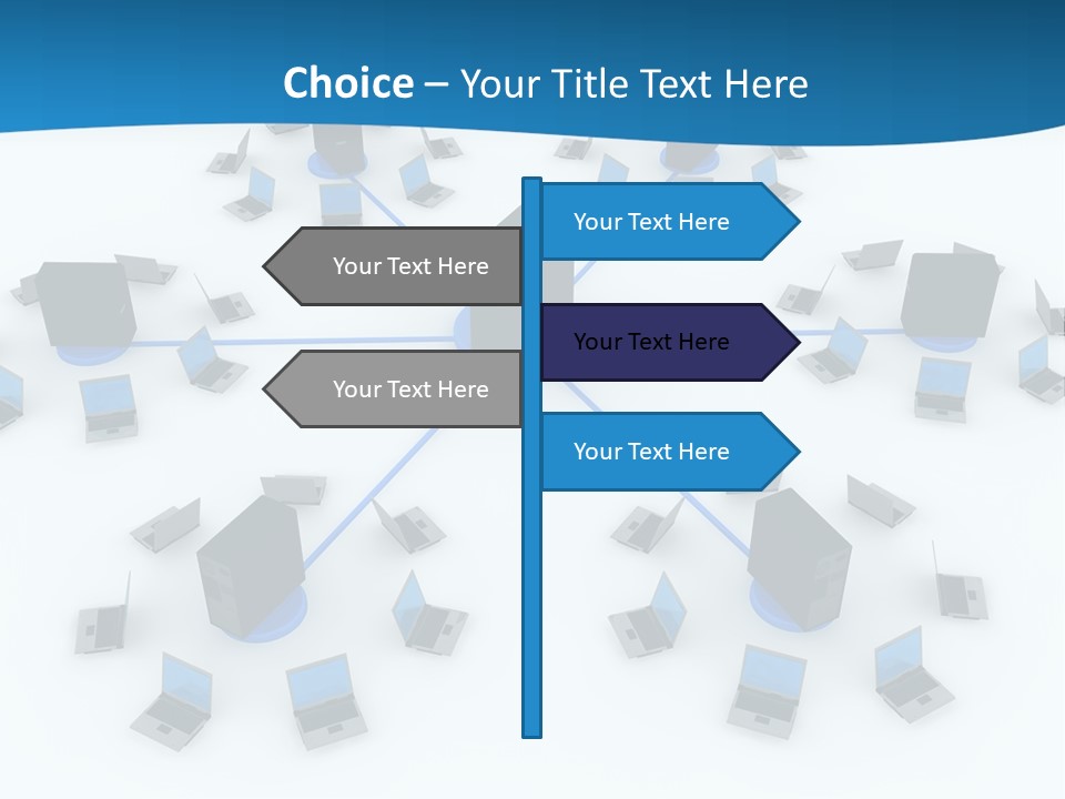 Global Communications Business It Support PowerPoint Template