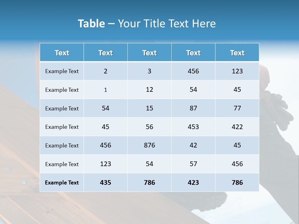 Residential Structure Working Flare PowerPoint Template