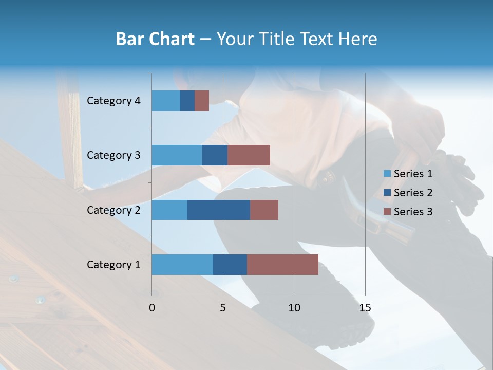 Residential Structure Working Flare PowerPoint Template