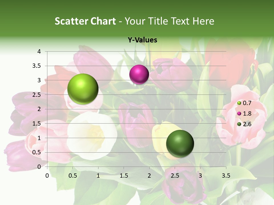 Foliage Plant Bouquet PowerPoint Template
