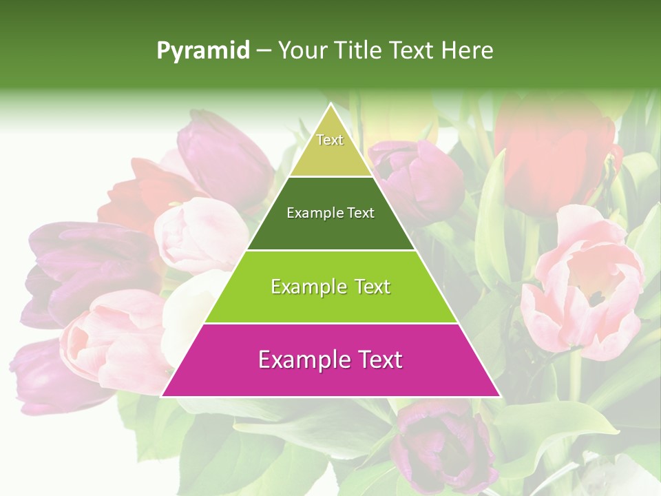 Foliage Plant Bouquet PowerPoint Template