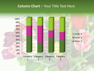 Foliage Plant Bouquet PowerPoint Template