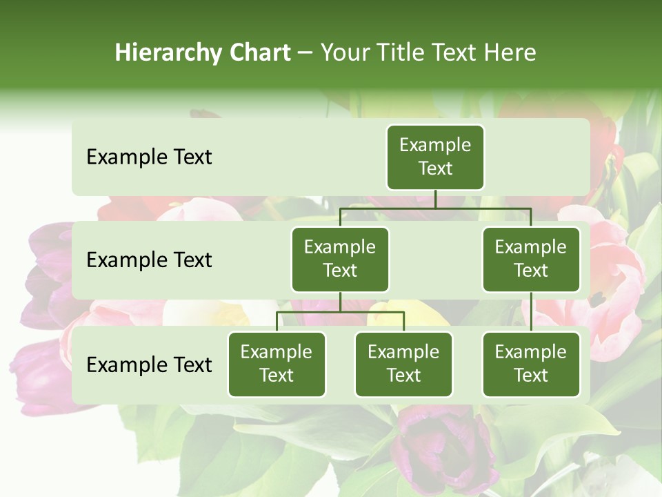 Foliage Plant Bouquet PowerPoint Template