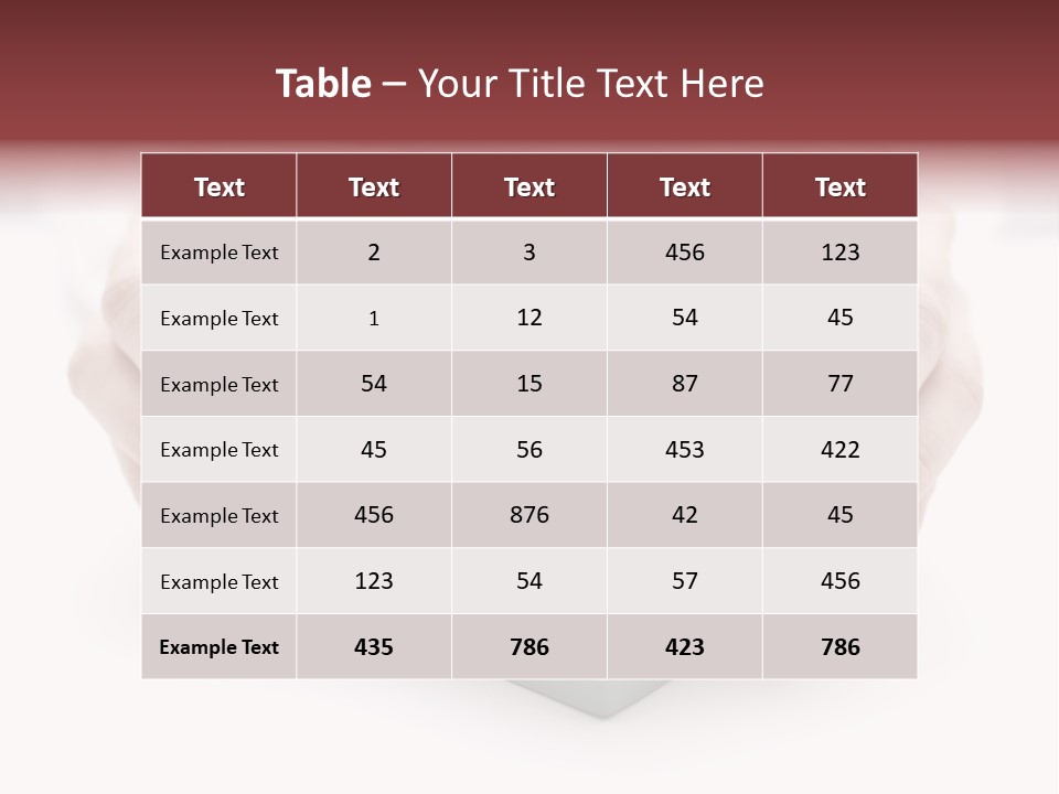 Residential Structure Concept PowerPoint Template