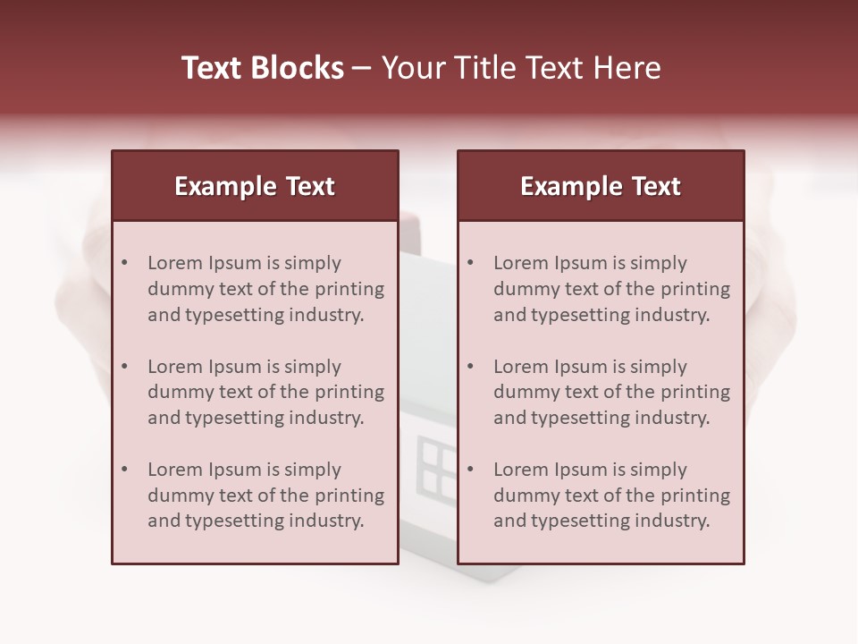 Residential Structure Concept PowerPoint Template