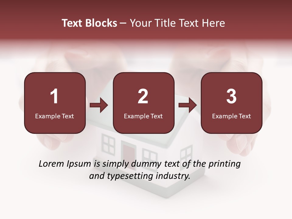 Residential Structure Concept PowerPoint Template