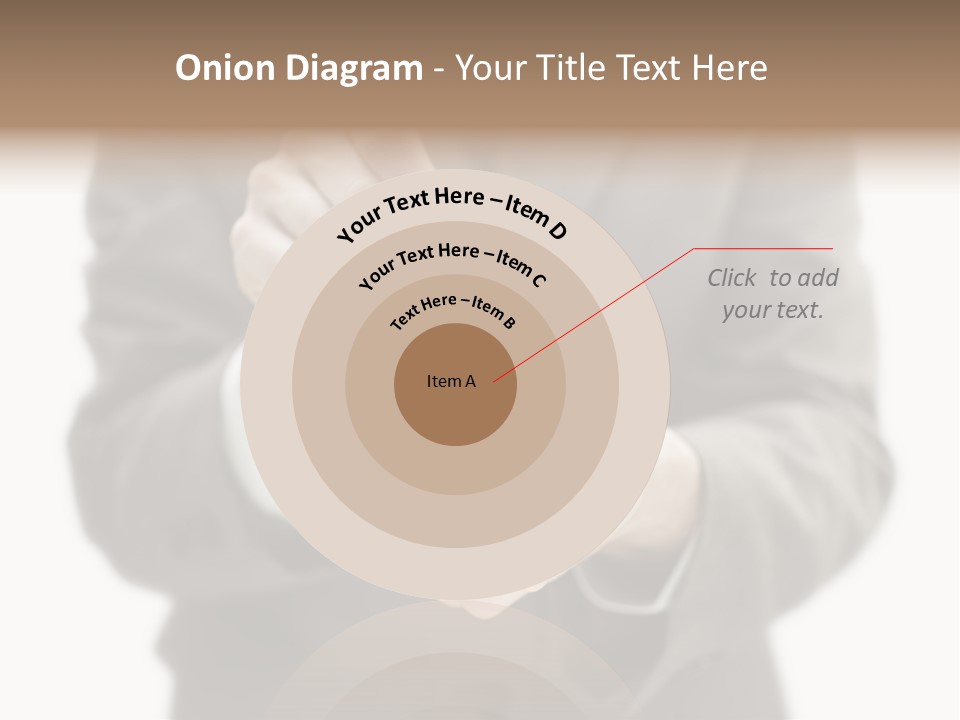 Fingers Put Coin PowerPoint Template