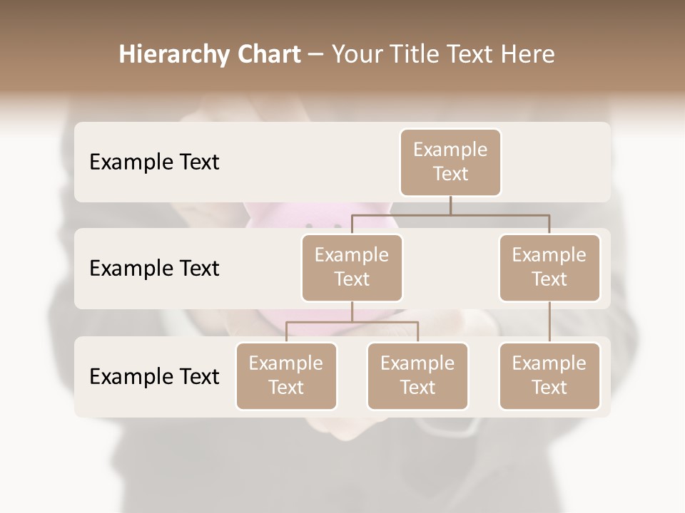 Fingers Put Coin PowerPoint Template