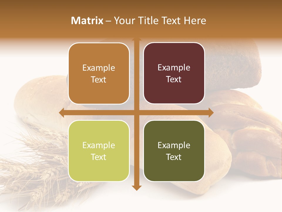 Brown Horizontal Breakfast PowerPoint Template