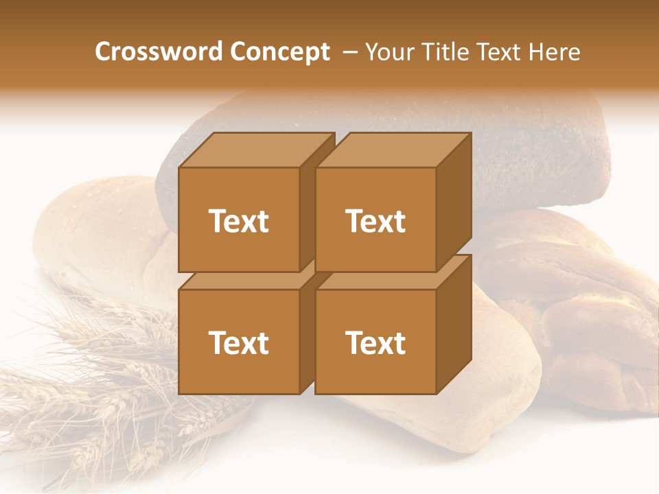 Brown Horizontal Breakfast PowerPoint Template