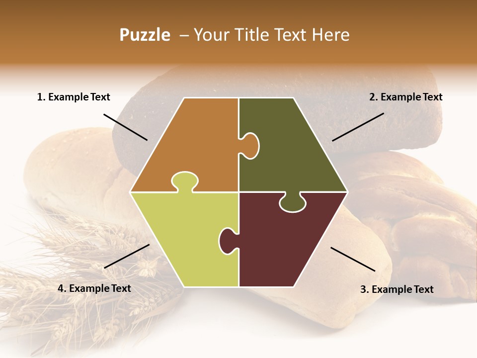 Brown Horizontal Breakfast PowerPoint Template