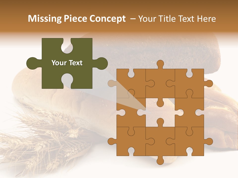 Brown Horizontal Breakfast PowerPoint Template