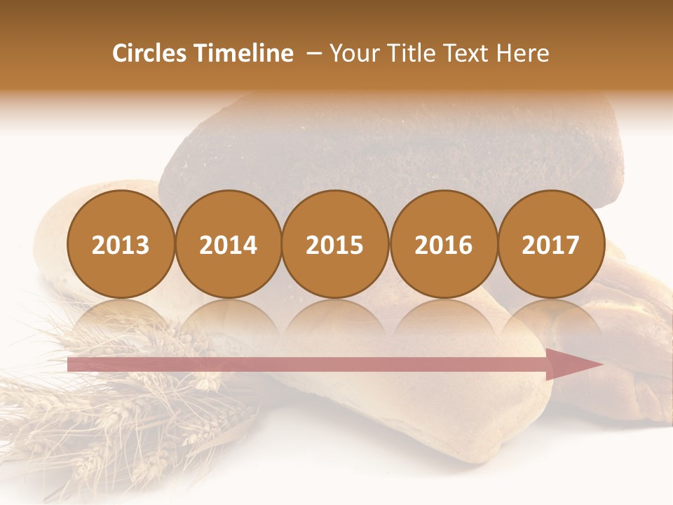 Brown Horizontal Breakfast PowerPoint Template