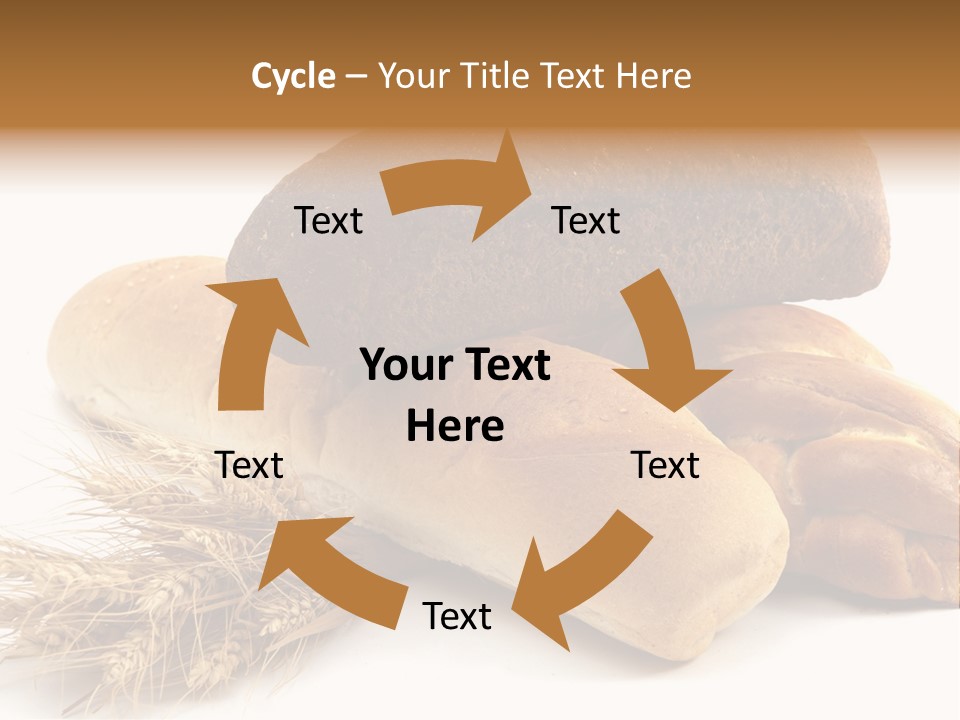 Brown Horizontal Breakfast PowerPoint Template